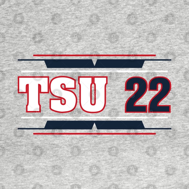 #22 TSU Logo by Lifeline/BoneheadZ Apparel